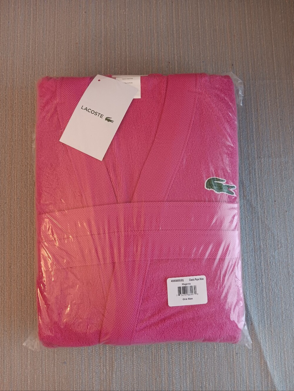Lacoste Pink Classic Pique Robe, NWT